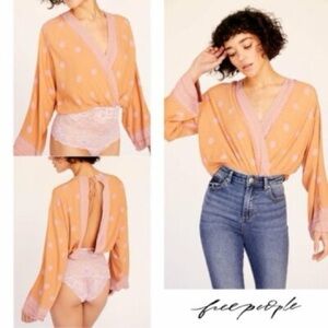 Free People Intimately Onboard Open Back Bodysuit
